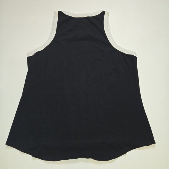 Harley Davidson Mororcycles Eagle Glasses Black Ringer Tank Top Women 2XL White‎ - Picture 8 of 9